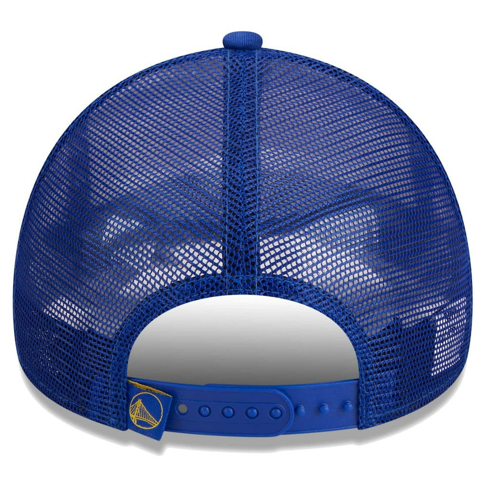 Golden State Warriors Lift Pass Foam Front Trucker 9FORTY Adjustable Hat sale - White | New Era shop