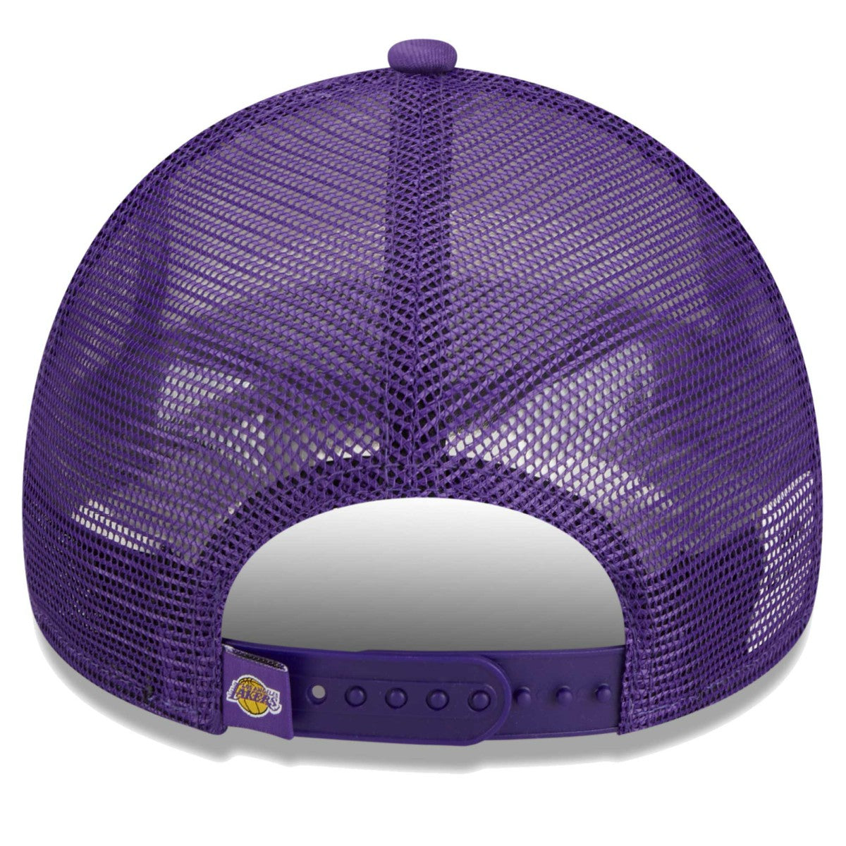 Los Angeles Lakers Lift Pass Foam Front Trucker 9FORTY Adjustable Hat - White | New Era online