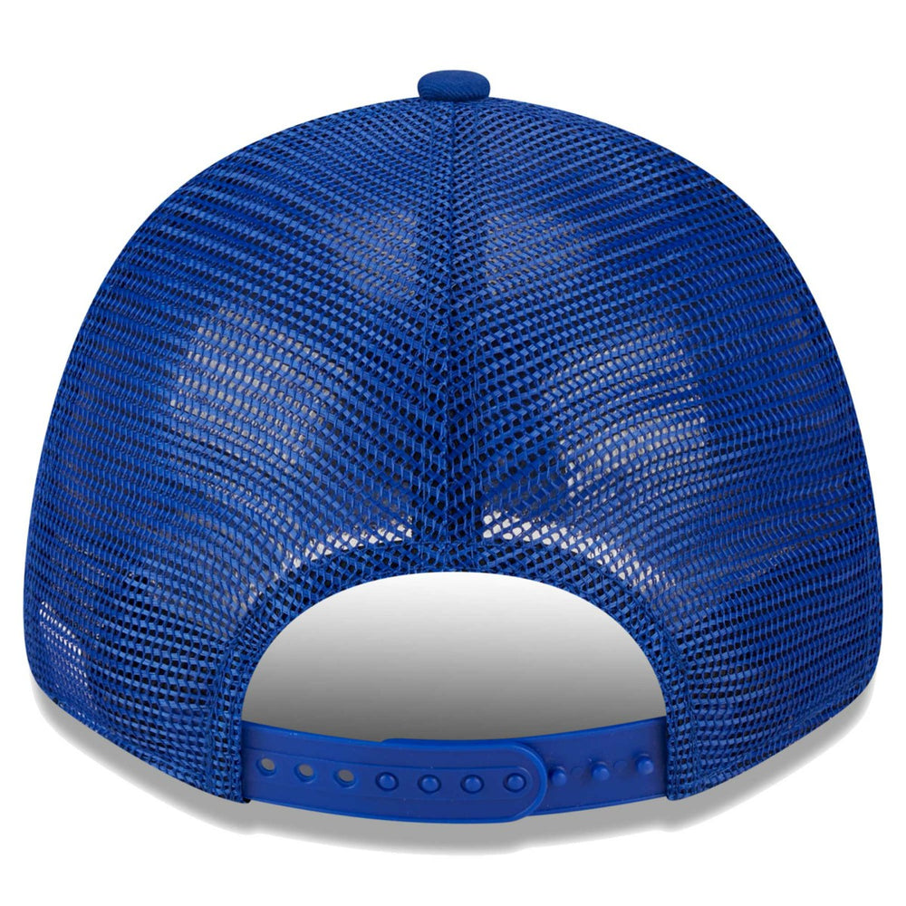 Golden State Warriors Plate Oversized Patch Trucker 9FORTY Adjustable Hat sale - Royal | New Era outlet