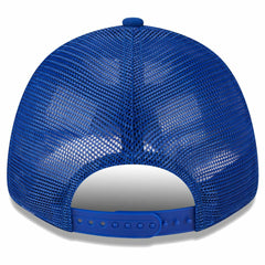 Philadelphia 76ers Plate Oversized Patch Trucker 9FORTY Adjustable Hat - Royal | New Era discount