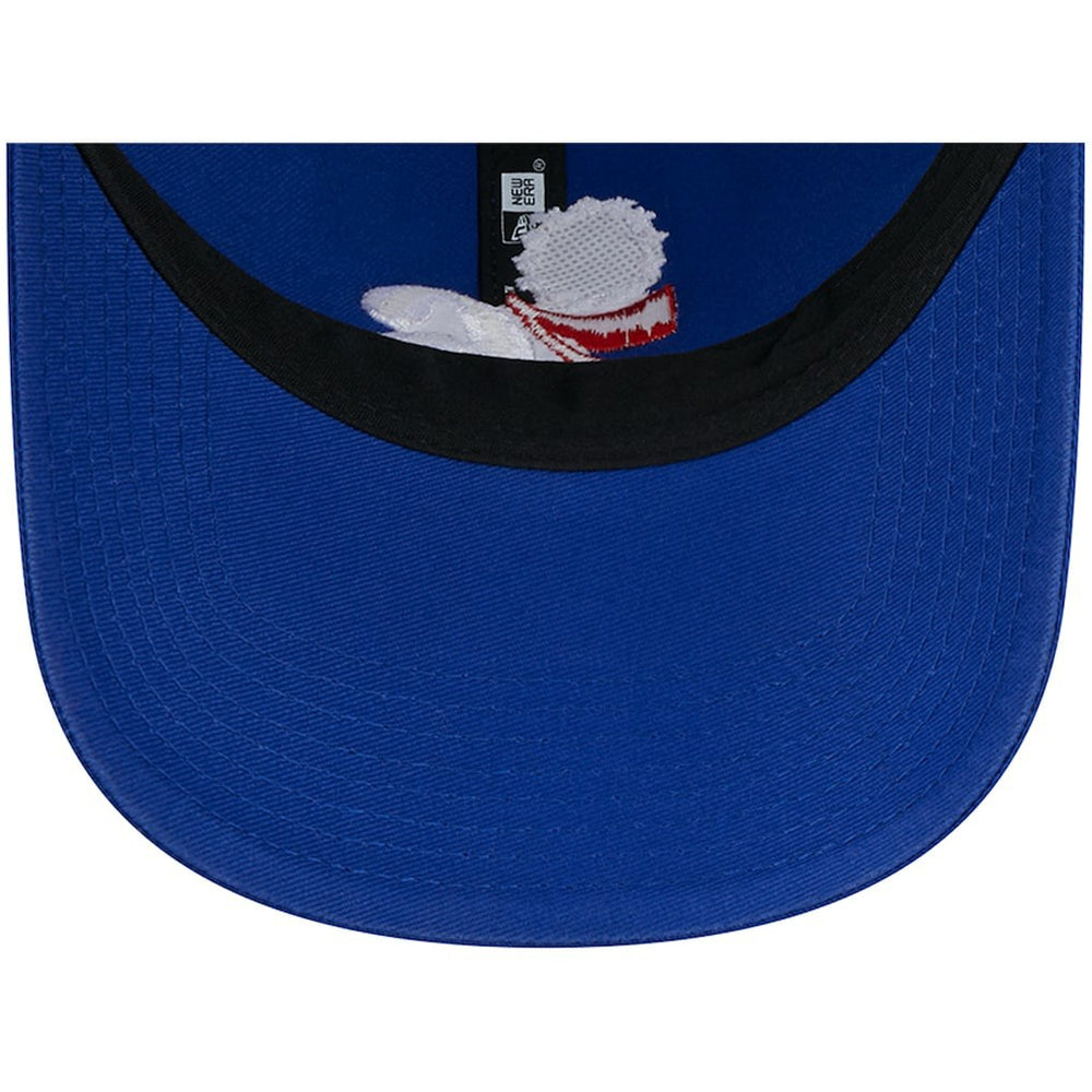 Philadelphia 76ers Distinct Side Patch Trucker 9TWENTY Adjustable Hat - Royal | New Era sale