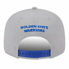 Golden State Warriors Chenille Band 9FIFTY Snapback Hat sale - Gray | New Era discount