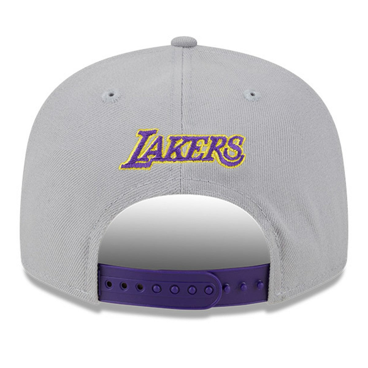 Los Angeles Lakers Chenille Band 9FIFTY Snapback Hat - Gray | New Era shop