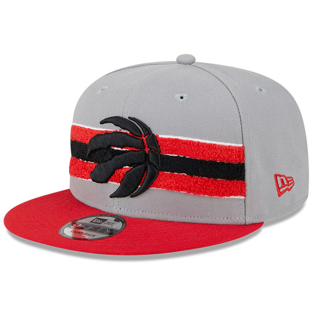 Toronto Raptors Chenille Band 9FIFTY Snapback Hat - Gray | New Era cheap