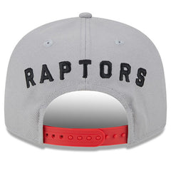 Toronto Raptors Chenille Band 9FIFTY Snapback Hat - Gray | New Era cheap