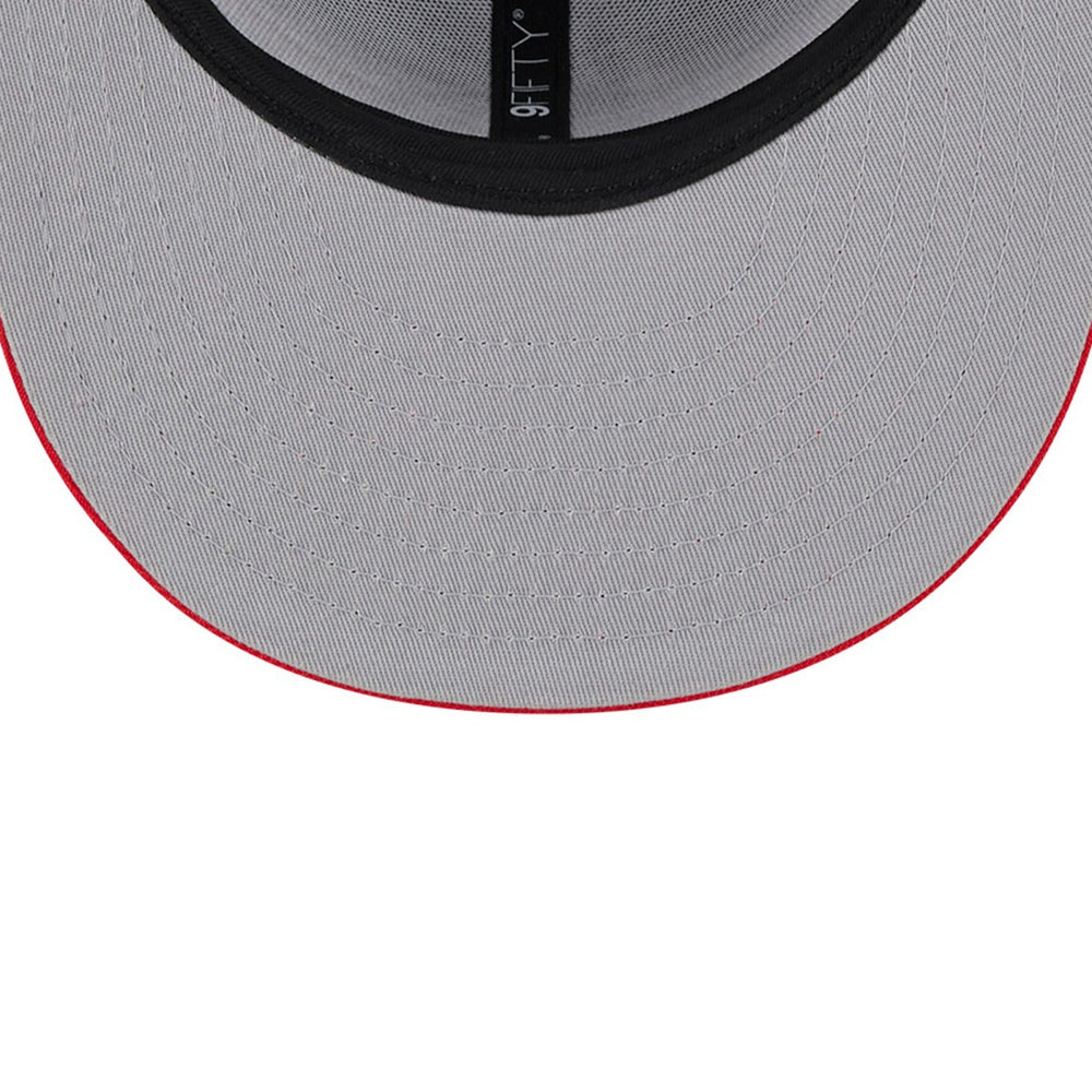 Toronto Raptors Chenille Band 9FIFTY Snapback Hat - Gray | New Era cheap