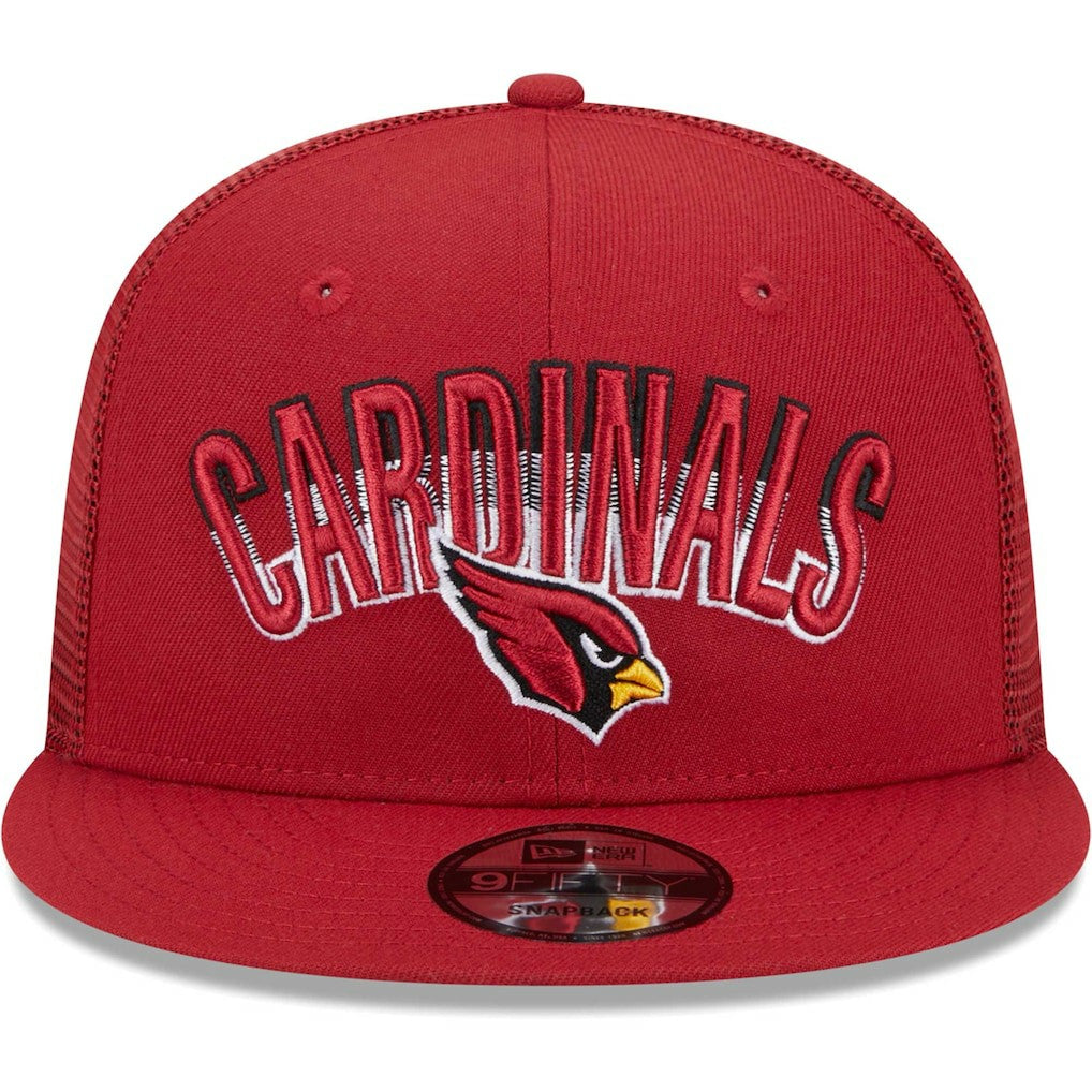 Arizona Cardinals New Era Grade Trucker 9FIFTY Snapback Hat - Cardinal outlet