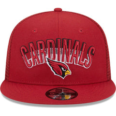 Arizona Cardinals New Era Grade Trucker 9FIFTY Snapback Hat - Cardinal outlet