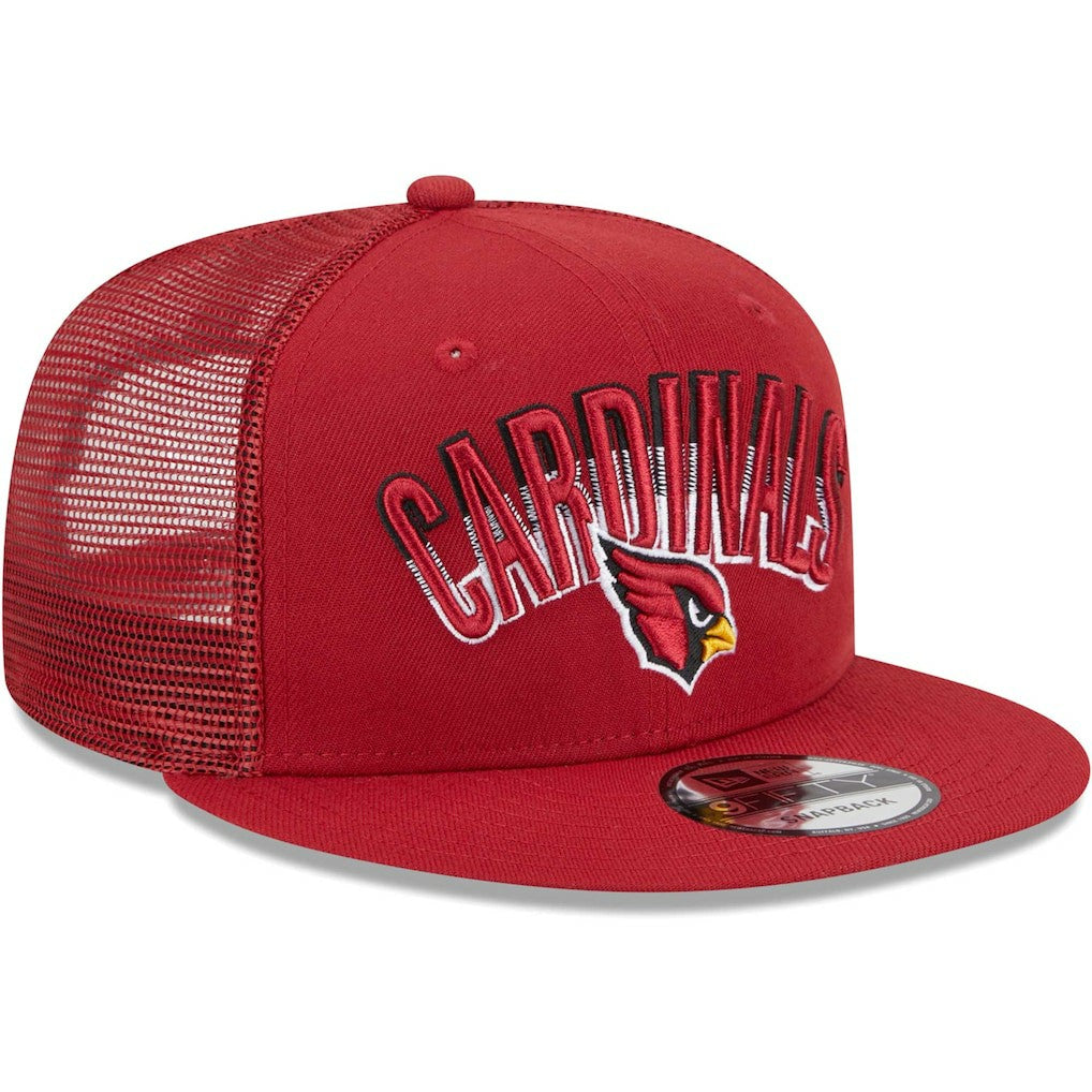 Arizona Cardinals New Era Grade Trucker 9FIFTY Snapback Hat - Cardinal outlet