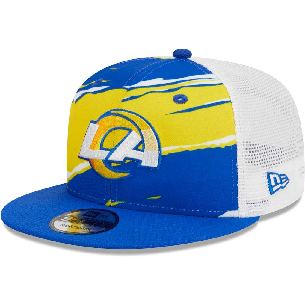 Los Angeles Rams New Era Tear Trucker 9FIFTY Snapback Hat - Royal online