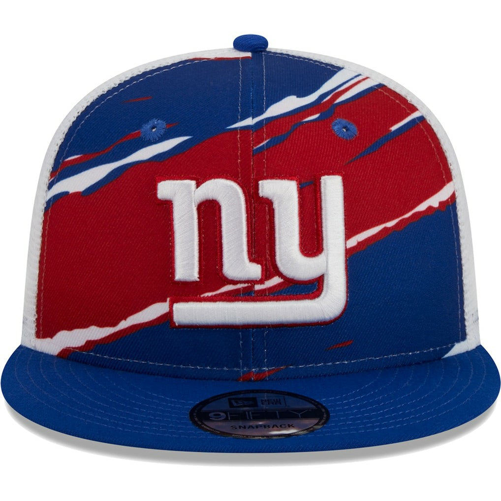 New York Giants New Era Tear Trucker 9FIFTY Snapback Hat - Royal discount