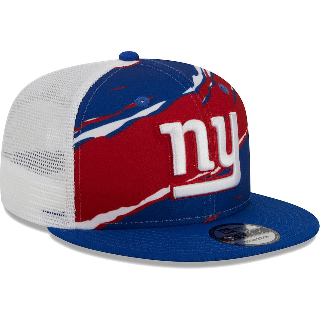 New York Giants New Era Tear Trucker 9FIFTY Snapback Hat - Royal discount
