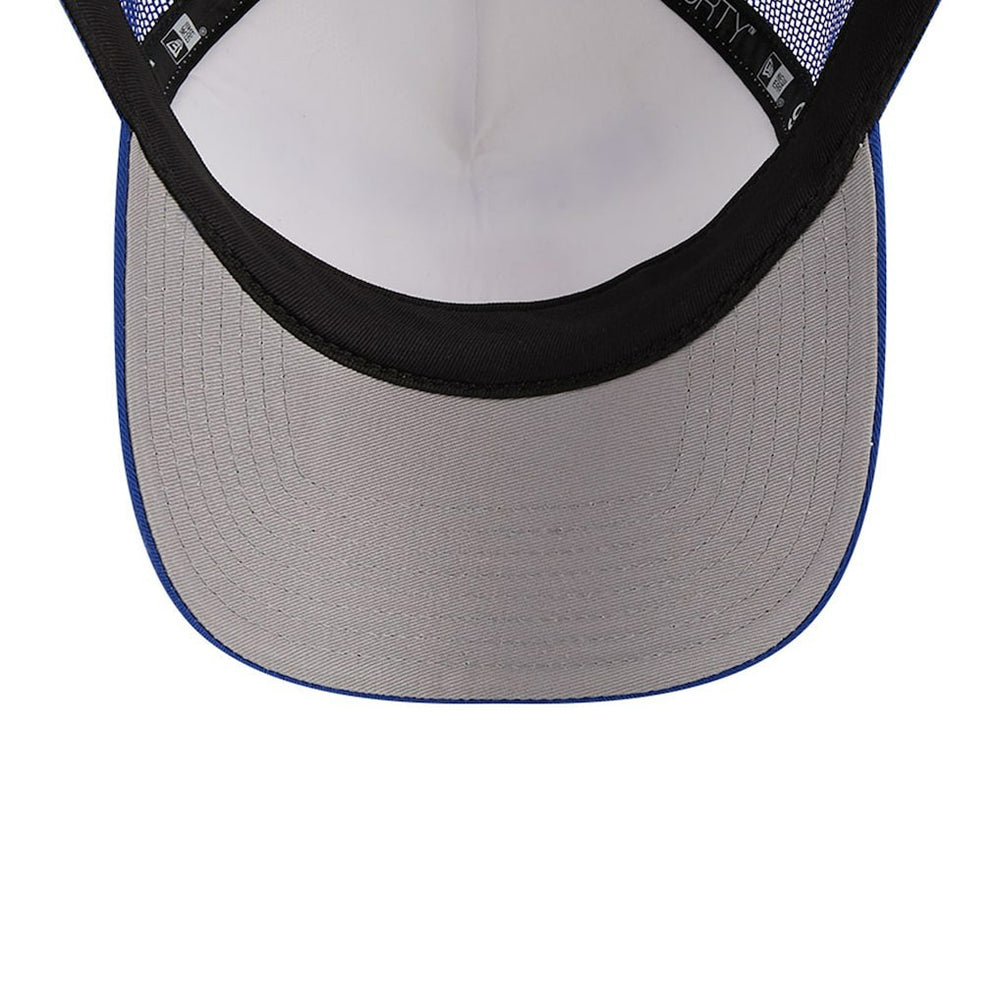 Buffalo Bills New Era Stacked A-Frame Trucker 9FORTY Adjustable Hat - White/Royal cheap