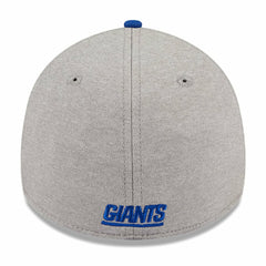 New York Giants New Era Striped 39THIRTY Flex Hat - Heather Gray/Royal for sale