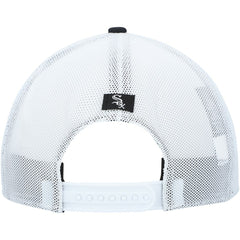 Chicago White Sox Burgess Trucker Snapback Hat - Black/White | 47 brand