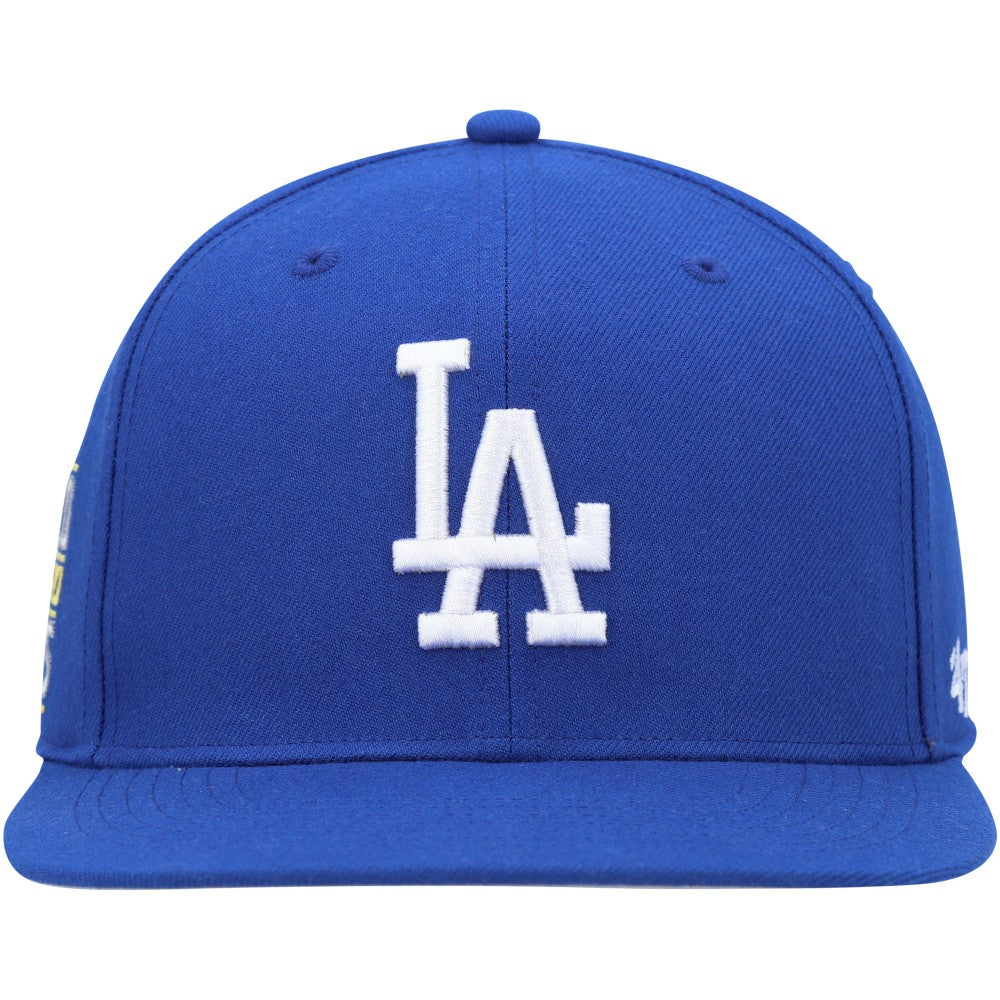 Los Angeles Dodgers 2020 World Series Sure Shot Captain Snapback Hat - Royal | 47 brand