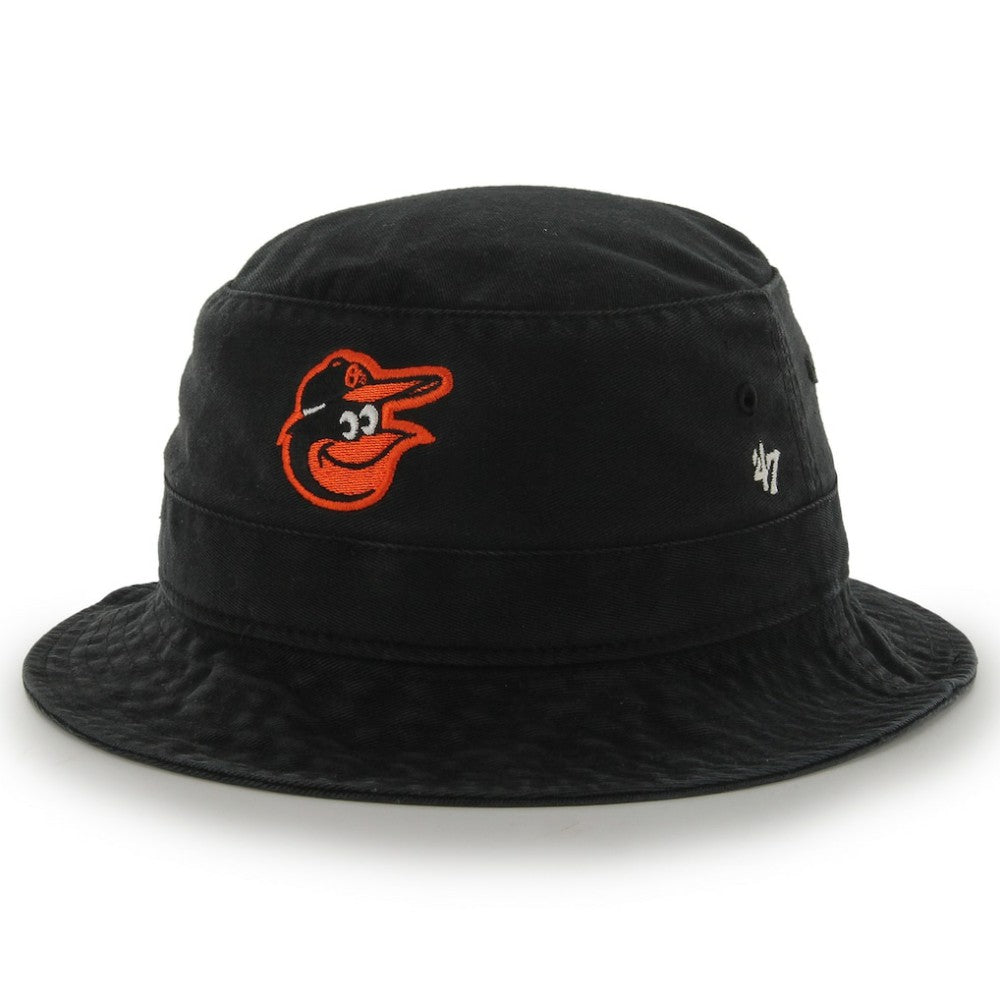 Baltimore Orioles Primary Bucket Hat - Black | 47 brand
