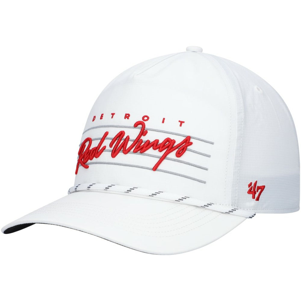 Detroit Red Wings '47 Downburst Hitch Adjustable Hat White