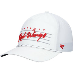 Detroit Red Wings '47 Downburst Hitch Adjustable Hat White
