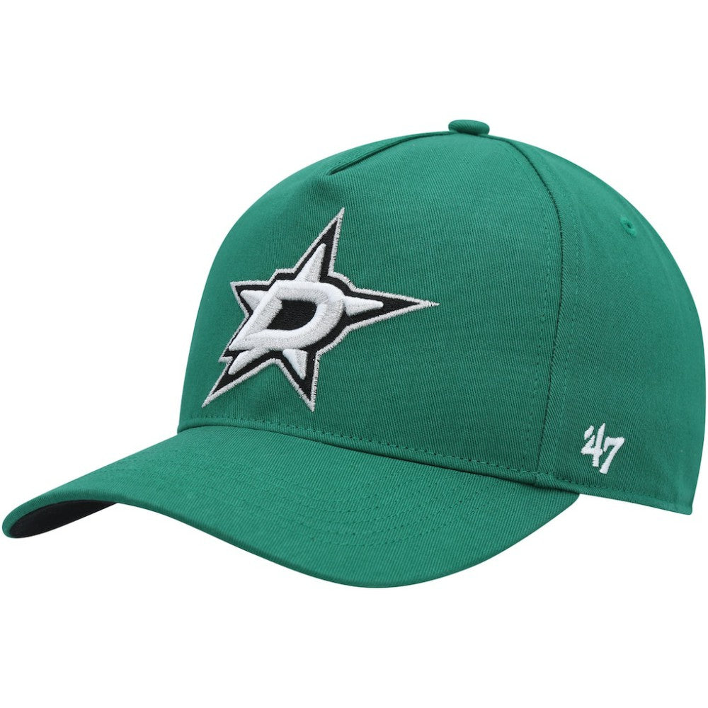 Dallas Stars '47 Primary Hitch Snapback Hat Kelly Green