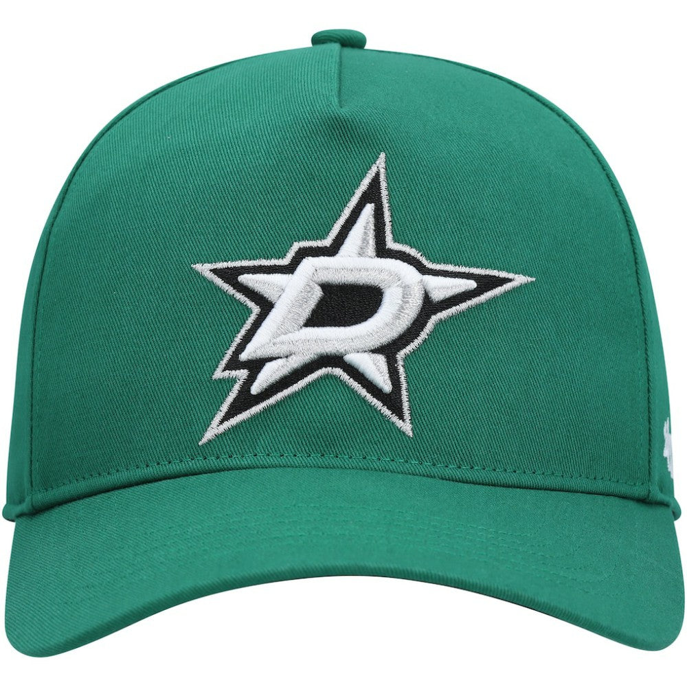 Dallas Stars '47 Primary Hitch Snapback Hat Kelly Green