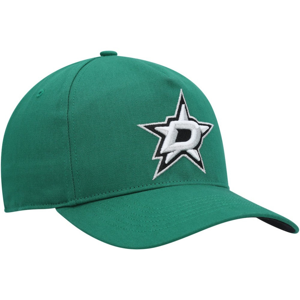 Dallas Stars '47 Primary Hitch Snapback Hat Kelly Green