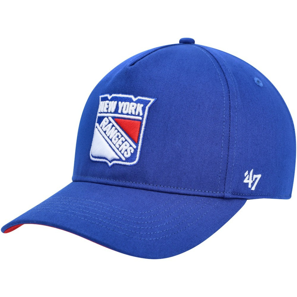 New York Rangers '47 Primary Hitch Snapback Hat Blue