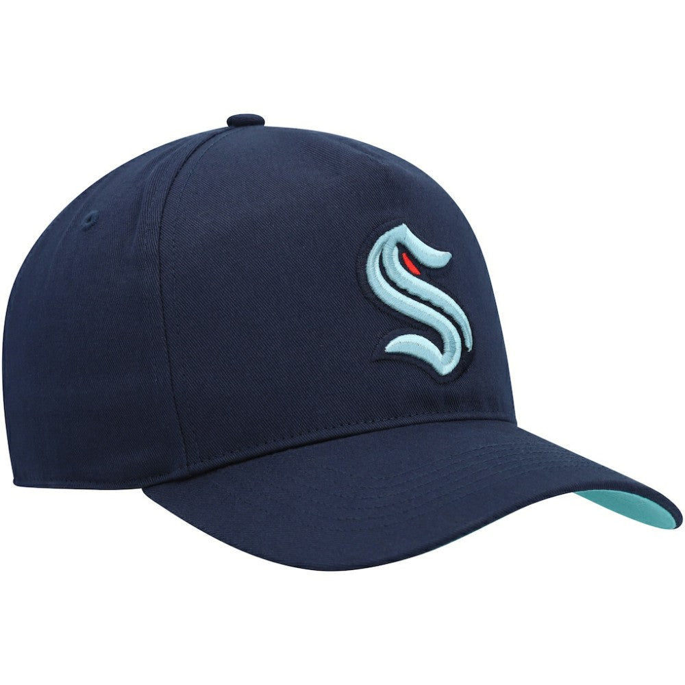 Seattle Kraken '47 Primary Hitch Snapback Hat Deep Sea Blue