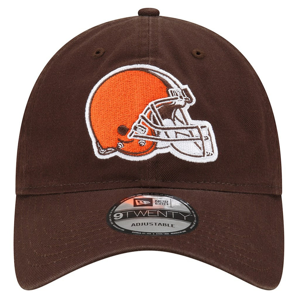 Cleveland Browns New Era Distinct 9TWENTY Adjustable Hat - Brown cheap