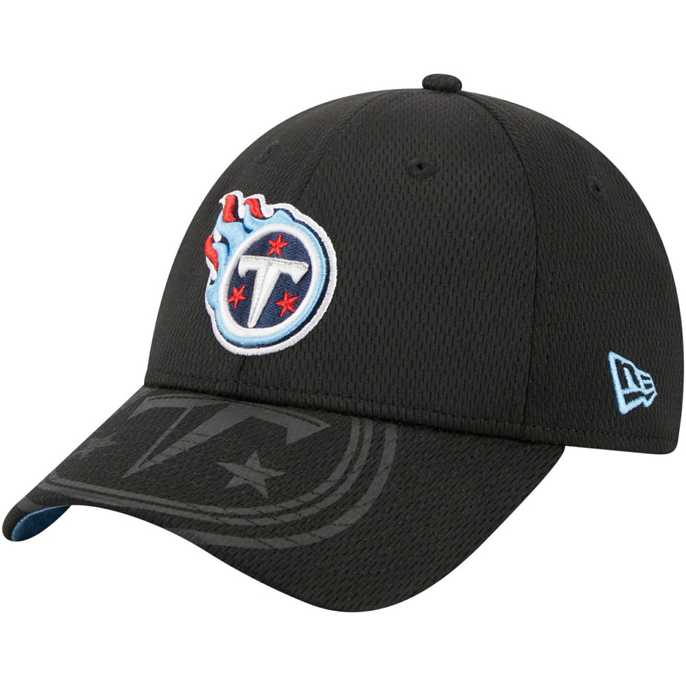 Tennessee Titans New Era Top Visor 9FORTY Adjustable Hat - Black on sale
