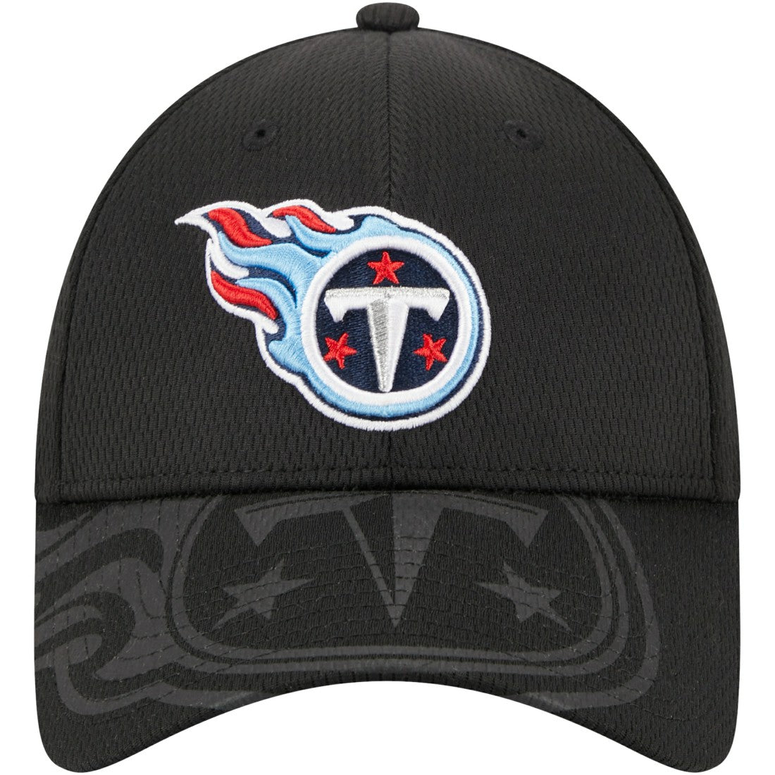 Tennessee Titans New Era Top Visor 9FORTY Adjustable Hat - Black on sale