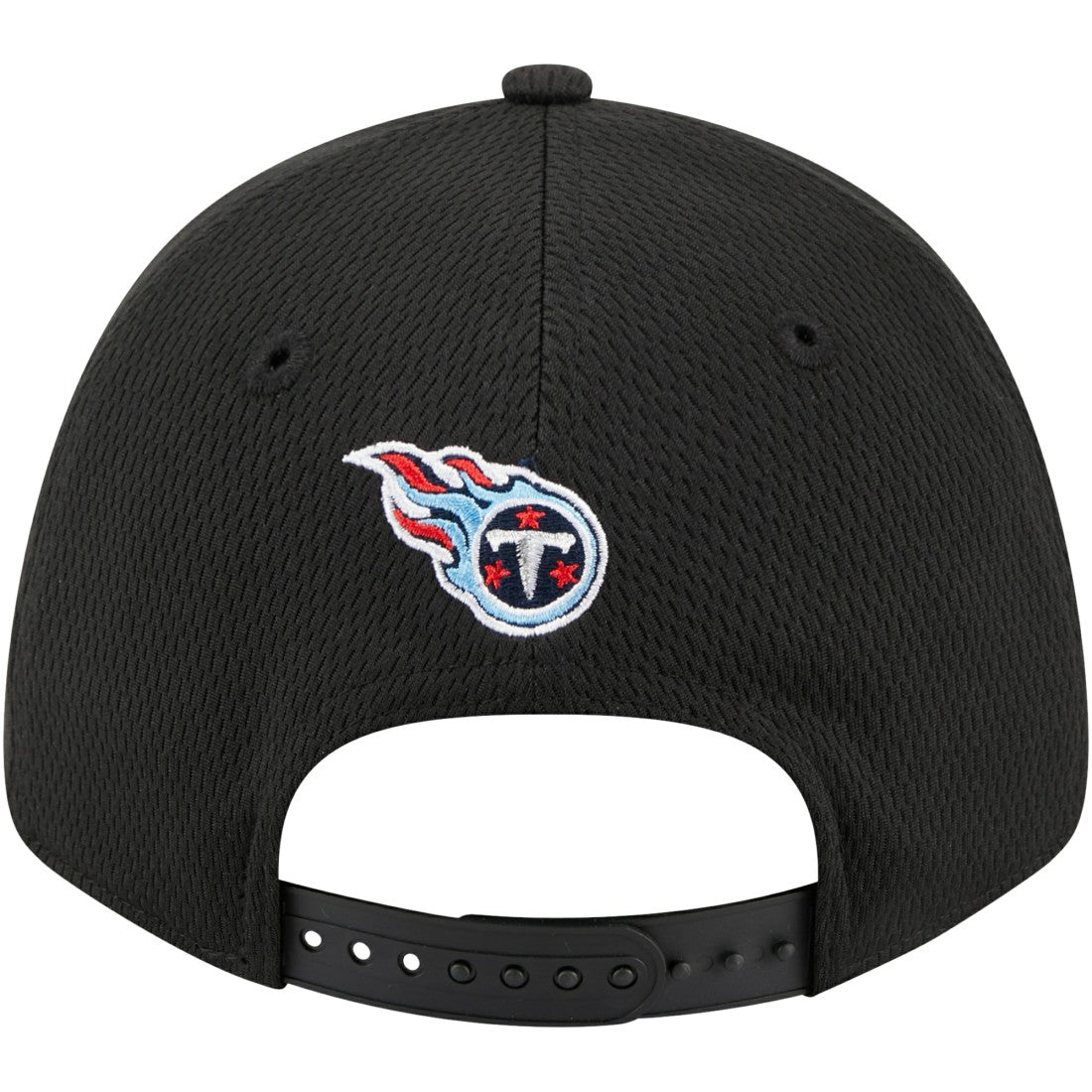 Tennessee Titans New Era Top Visor 9FORTY Adjustable Hat - Black on sale