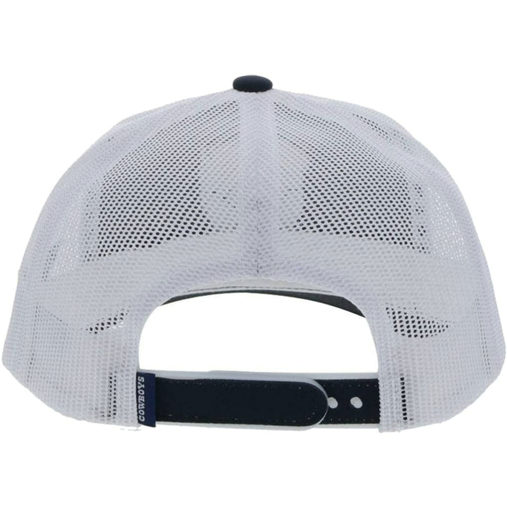 Dallas Cowboys HOOey Rope Flag Trucker Adjustable Hat - Navy/White sale
