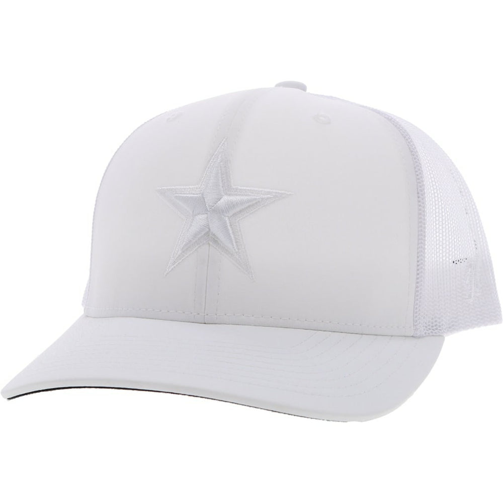 Dallas Cowboys HOOey Star Trucker Snapback Hat - White on sale