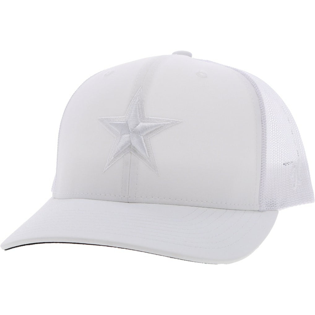 Dallas Cowboys HOOey Star Trucker Snapback Hat - White on sale