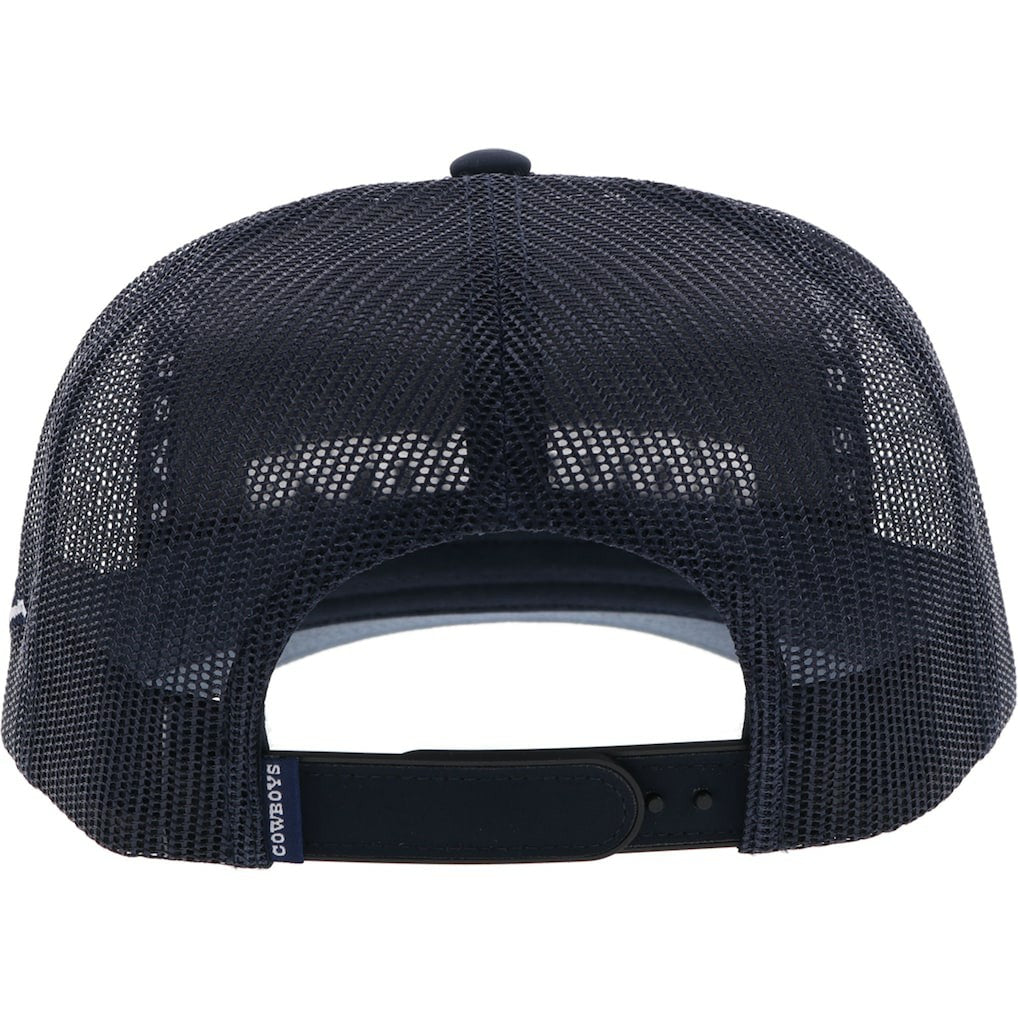Dallas Cowboys HOOey Wordmark Rope Trucker Adjustable Hat - Navy discount