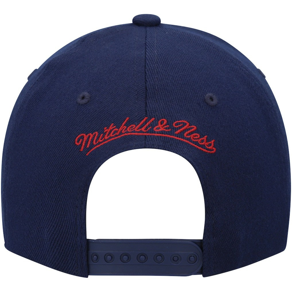 Denver Nuggets MVP Team Two-Tone 2.0 Stretch-Snapback Hat sale - Navy/Red | Mitchell & Ness sale