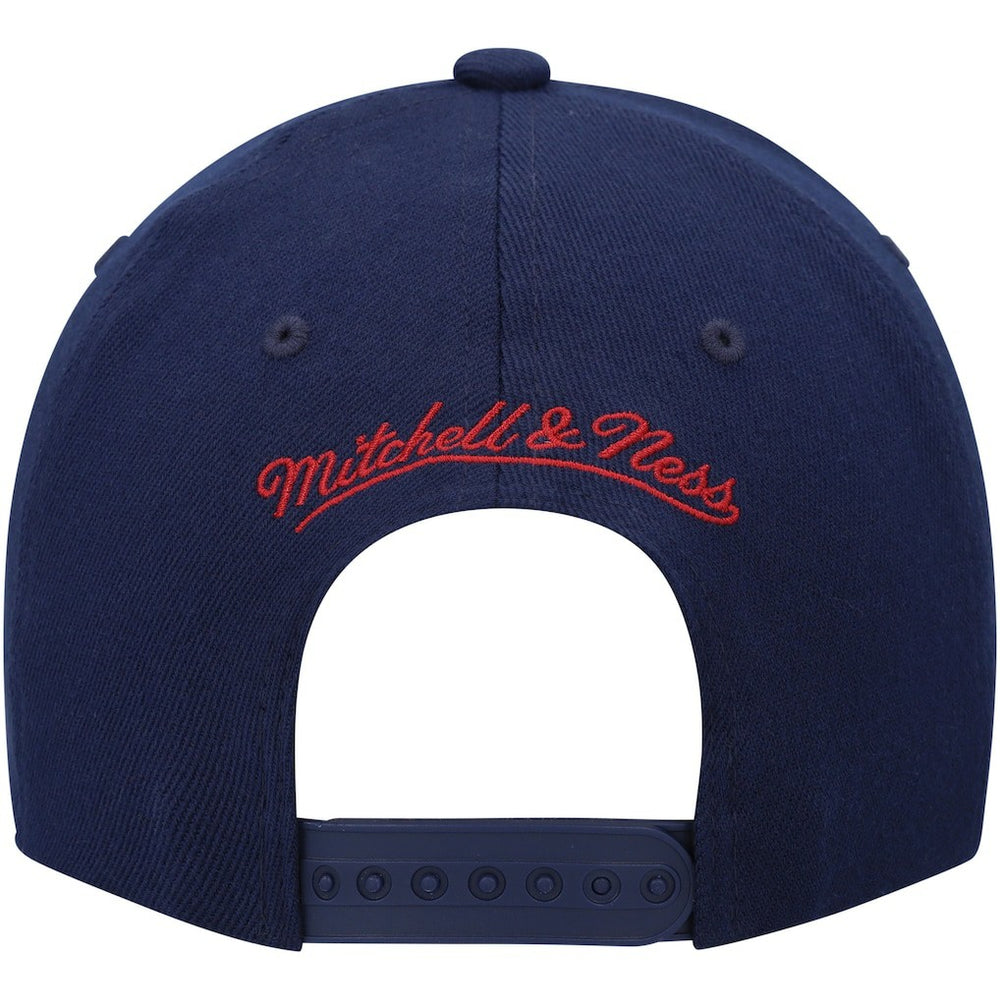 Denver Nuggets MVP Team Two-Tone 2.0 Stretch-Snapback Hat sale - Navy/Red | Mitchell & Ness sale