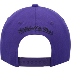 Sacramento Kings MVP Team Two-Tone 2.0 Stretch-Snapback Hat - Purple/Black | Mitchell & Ness for sale