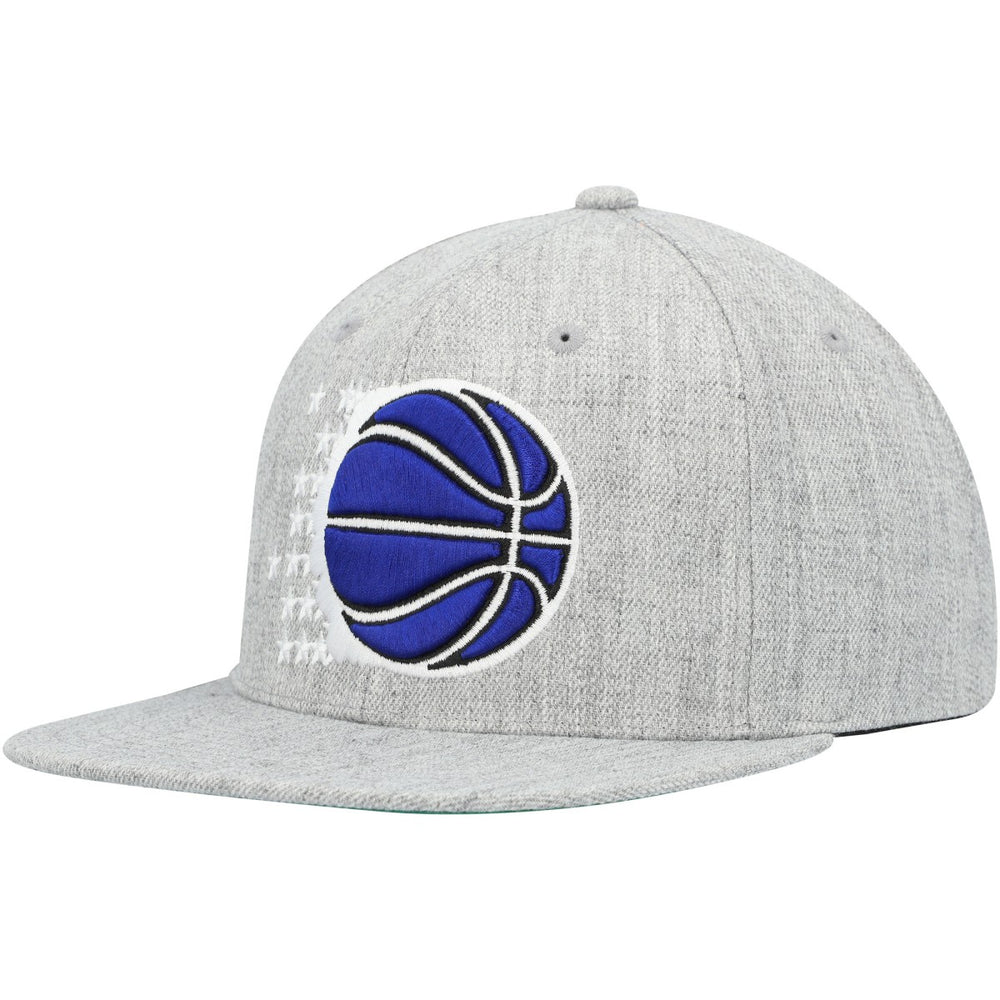 Orlando Magic Hardwood Classics 2.0 Snapback Hat - Heather Gray | Mitchell & Ness shop