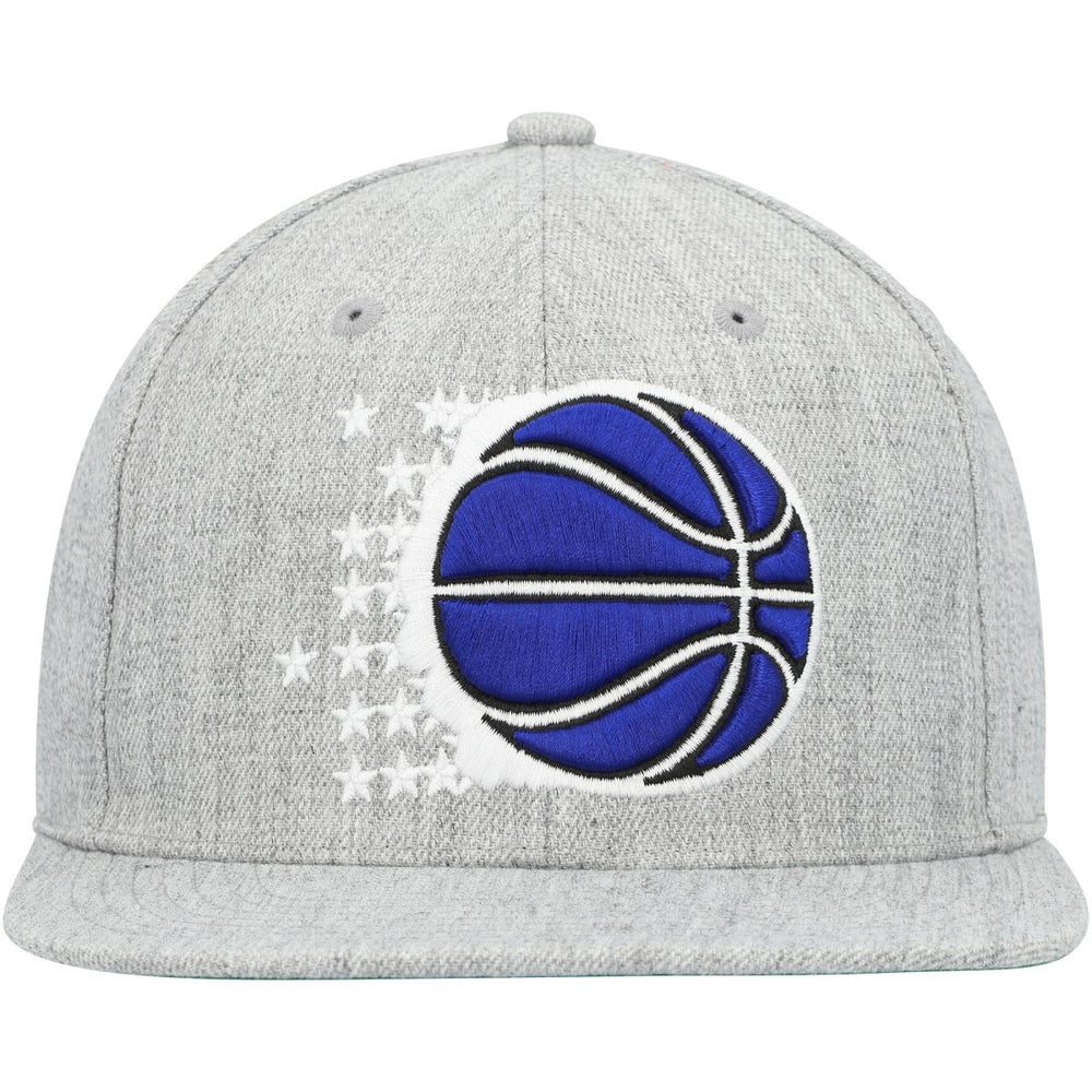 Orlando Magic Hardwood Classics 2.0 Snapback Hat - Heather Gray | Mitchell & Ness shop