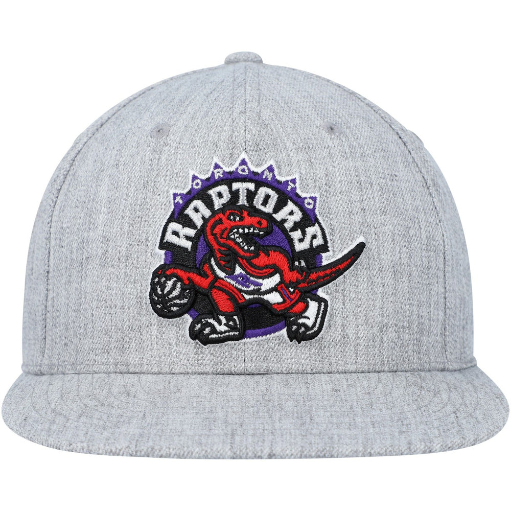 Toronto Raptors Hardwood Classics 2.0 Snapback Hat - Heather Gray | Mitchell & Ness shop