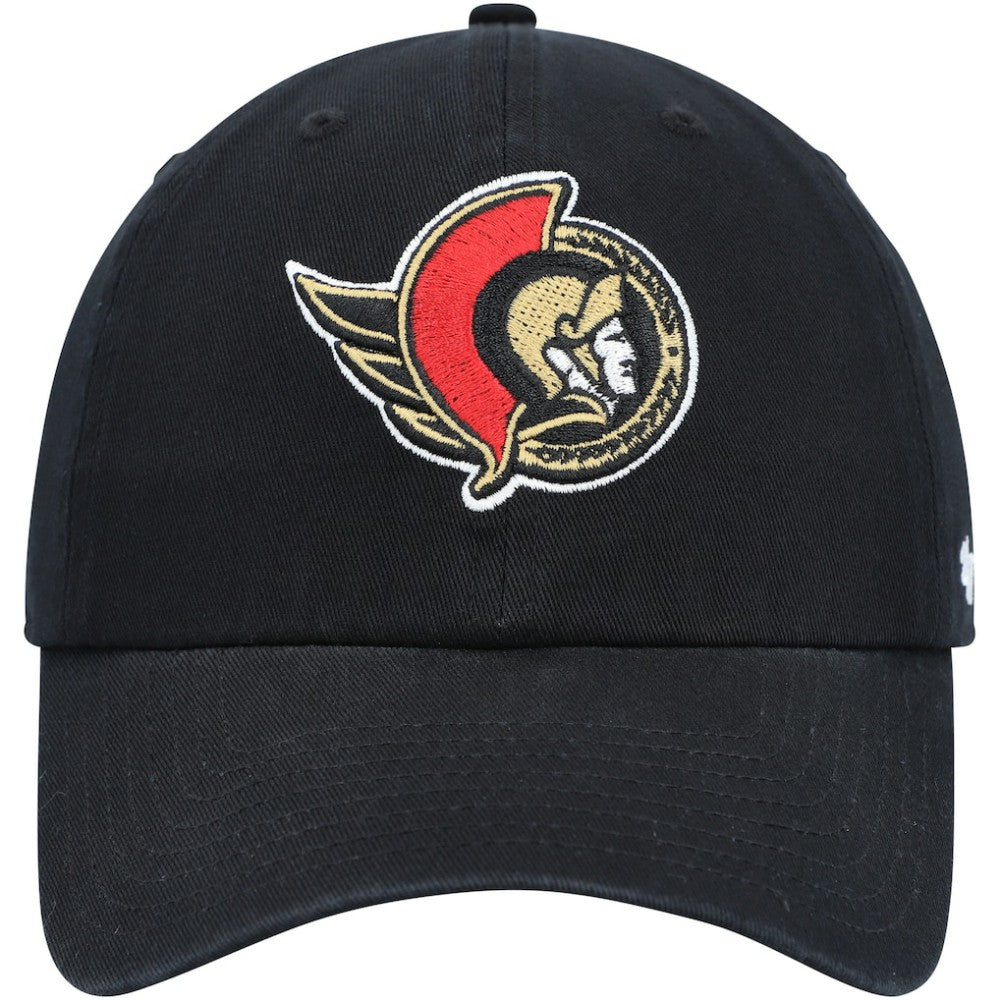 Ottawa Senators '47 Clean Up Adjustable Hat Black