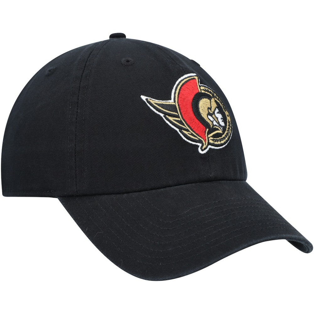 Ottawa Senators '47 Clean Up Adjustable Hat Black