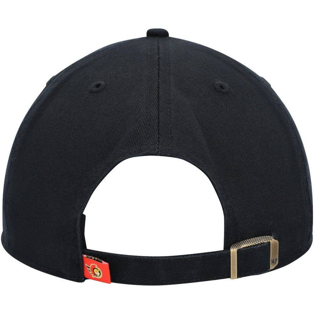 Ottawa Senators '47 Clean Up Adjustable Hat Black