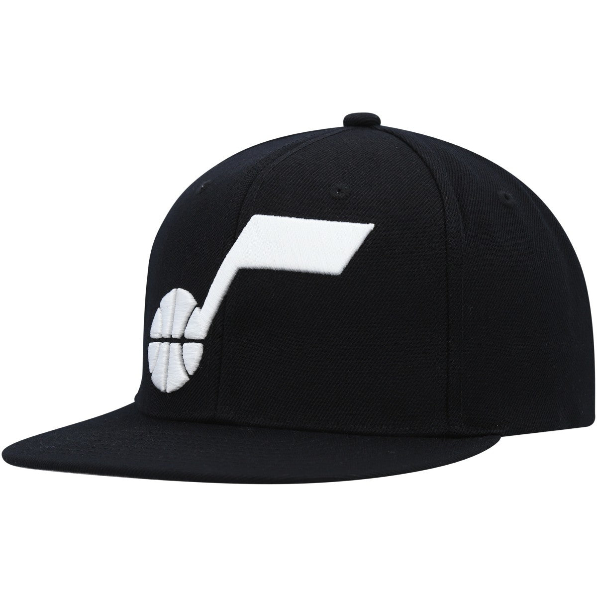 Utah Jazz Ground 2.0 Snapback Hat - Black | Mitchell & Ness for sale