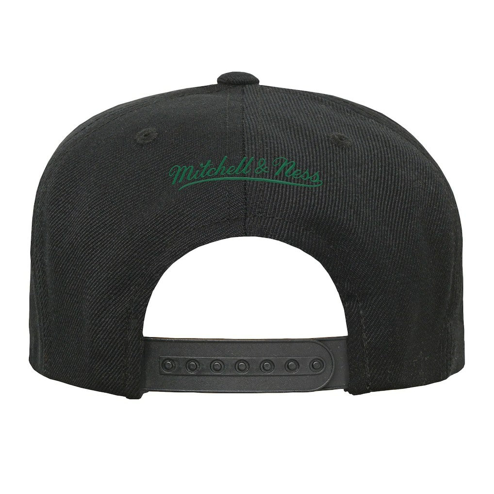 Dallas Mavericks Youth Team Script Snapback Hat sale - Black | Mitchell & Ness on sale