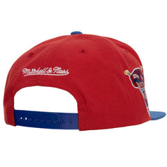 Detroit Tigers Hometown Snapback Hat - Red/Royal | Mitchell & Ness