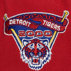 Detroit Tigers Hometown Snapback Hat - Red/Royal | Mitchell & Ness