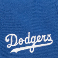 Los Angeles Dodgers Bases Loaded Fitted Hat - Royal/Gray | Mitchell & Ness